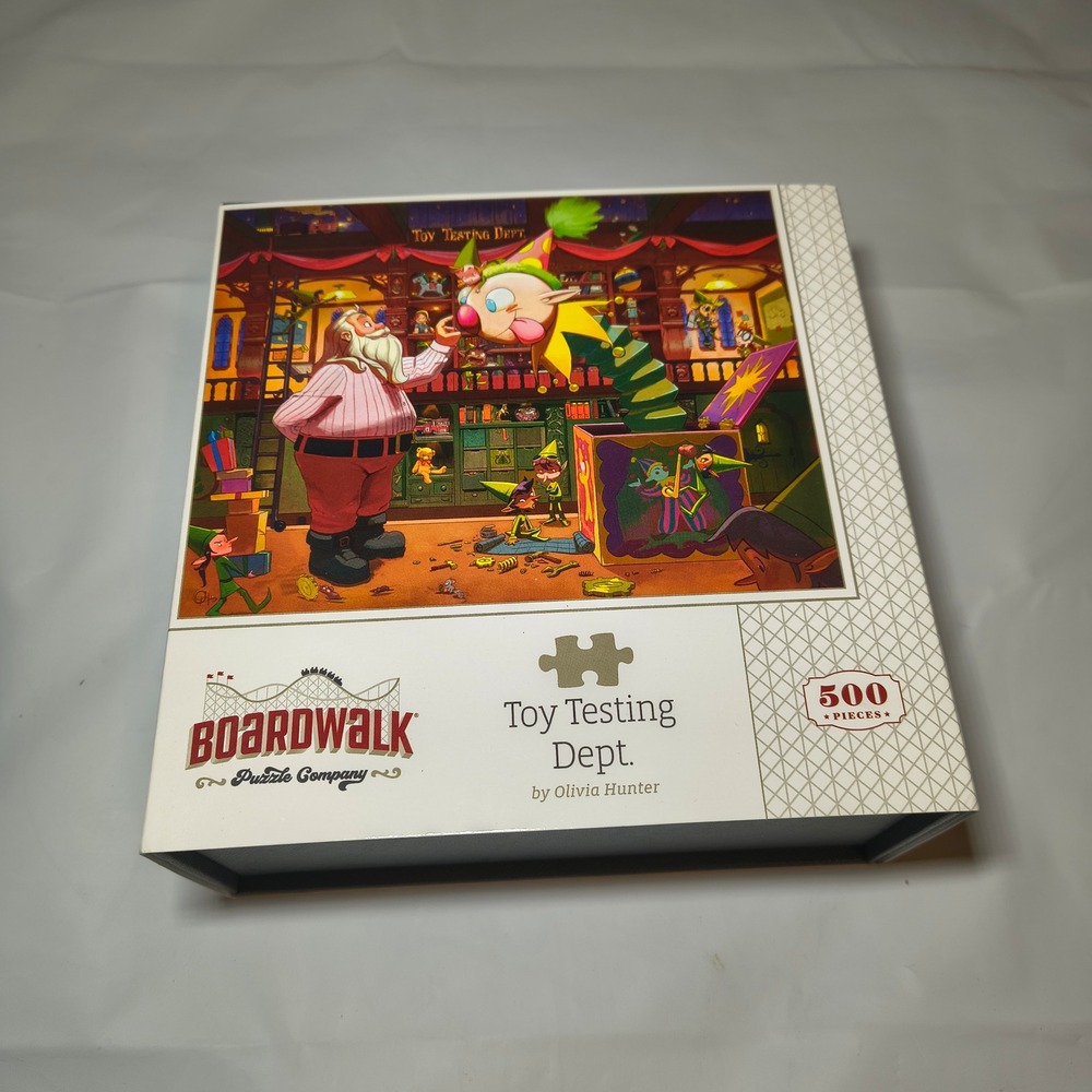 Boardwalk Puzzle Co Toy Testing Dept Olivia Hunter 500 Pc Jigsaw Puzzle 1784983